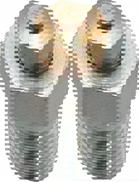 3/8-18 Thread, 1 to 5 psi Relief Pressure, Steel, Relief Vent